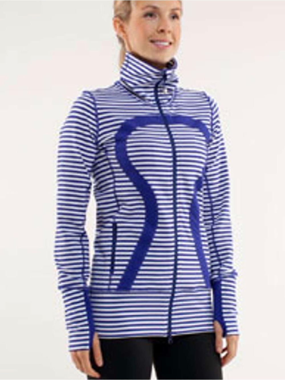 Lululemon full zip Stripe Jacket